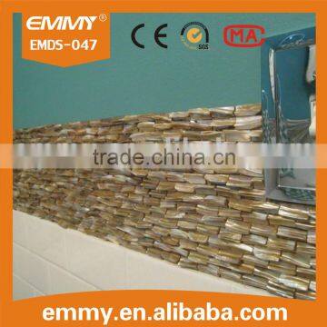 Beauty Natural Dream Color Freshwater Shell Teeth Mosaic Wall Tile Seller photo-5
