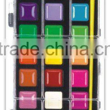 24 color water color paint