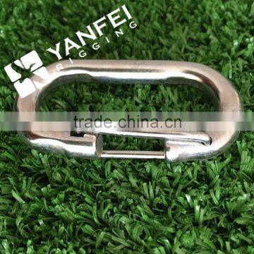 Stainless Steel 304/316 Simple Spring Snap Hook