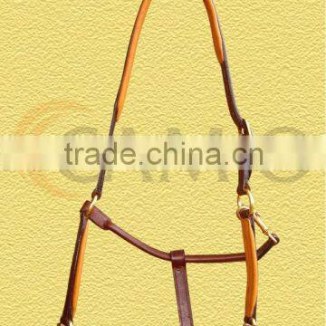 Halter 6/8" shaped and padded with snap hook