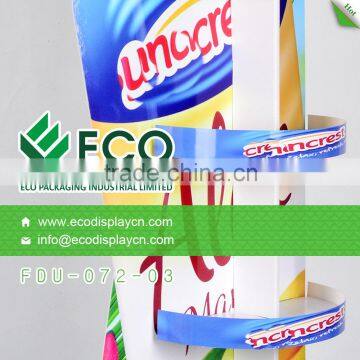 Bottle Shape Cardboard Corrugated Display for Beverage Drink photo-3