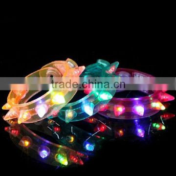 Plastic led light elastic band