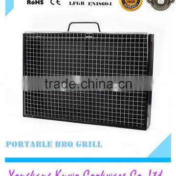 Hand Operated Out Door Used ,campaing Used Portable Charcoal Bbq Grill photo-2
