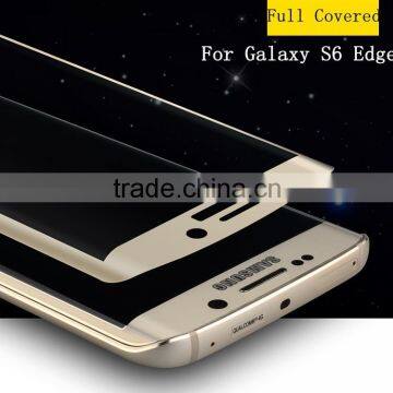High Quality Tempered Glass Screen Film Guard for Samsung Galaxy S6 Edge