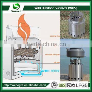 Made In China Small Portable Wood Pellet Burning Stove For Cooking