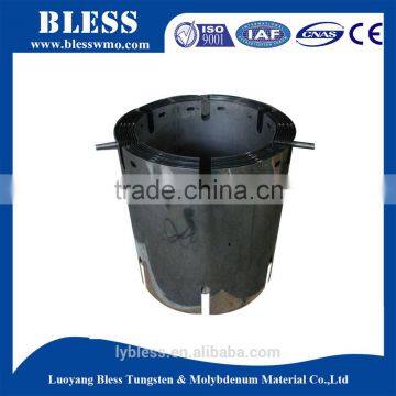 molybdenum heat shield for sapphire growing furnace