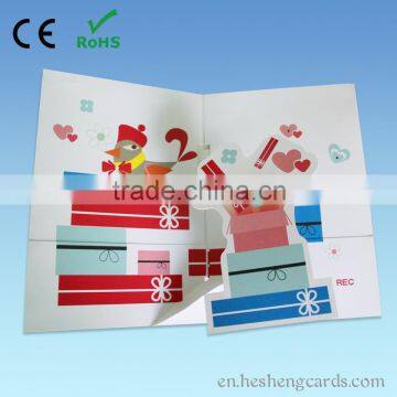 hot new products for 2015 kids birthday souvenirs greeting card sound chip