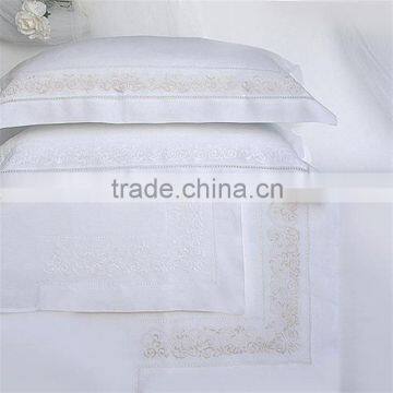 300 Thread Count Cotton Hand Embroidery Bed Sheet photo-4