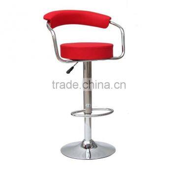 PU Better High Quality Small backrest Rotating Lift Bar Chair Y060