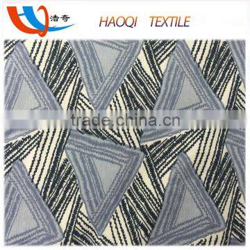 Geometry Pattern Custom Printed Spun Cotton Rayon Fabric for Women Fashion Dress photo-3