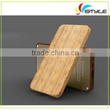 Real capacity power bank 8000mah wood power bank for iphone 6 charger