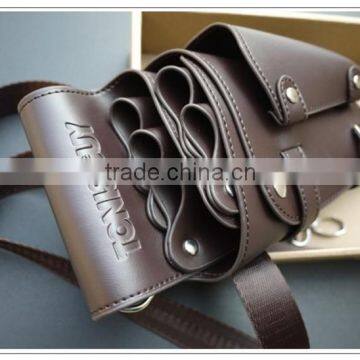 2015 Factory Customized Barber Waist Bag,barber Waist Case,barber Leather Waist Bag