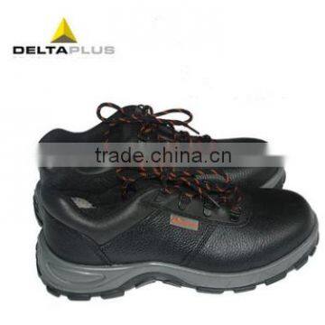 Delta buffalo leather anti-static steel toe anti-bacterium safety shoes