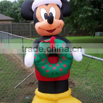 cheap outdoor inflatable christmas mickey mouse