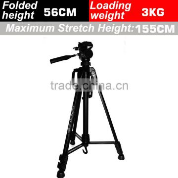 Professional Aluminum Digital Camera Flexible Video Camera Tripod