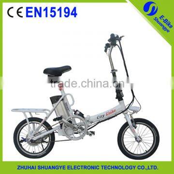 Shuangye hot sale 16 inch folding ebike