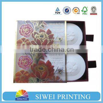 Handmade Kraft Printing Cardboard Handmade Paper Drawer Soap Box Wholesale,soap Packaging Box photo-3