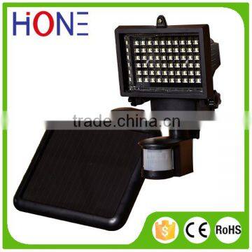 Super Bright Solar Powered 60 LED Outdoor Motion Activated Detector Sensor Security Garden Light