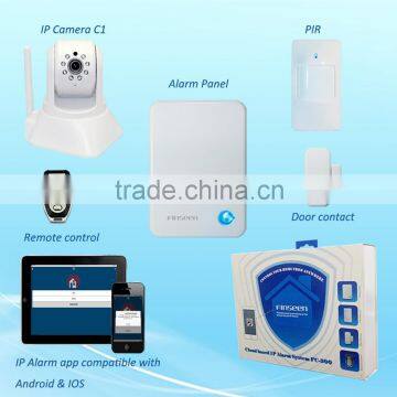Finseen new product Intelligent alarm system wireless home burglar security Cloud IP alarm system