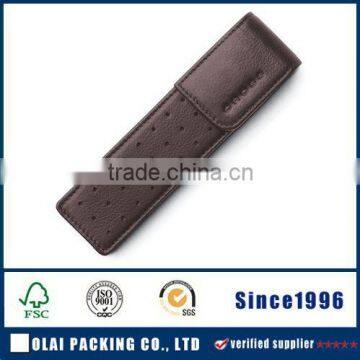 Faux Leather Storage Stool Pen Case photo-4