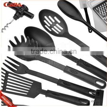 2016 Promotion Nylon Black Kitchen Set/Silicone Kitchen /Kitchen Utensil Set