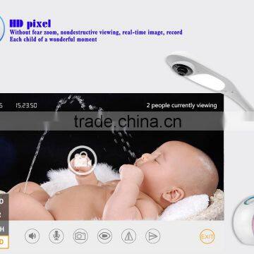 WIFI 1080P Smart Digital Baby Camera Monitor Lamp 10MP Table Lamp for Baby photo-6