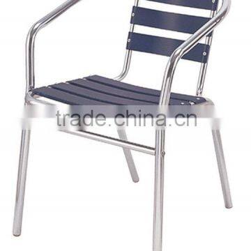 Colored aluminum outdoor chairs