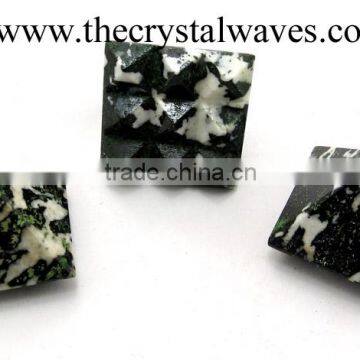 Black & White Tourmaline Lemurian Master Pyramid