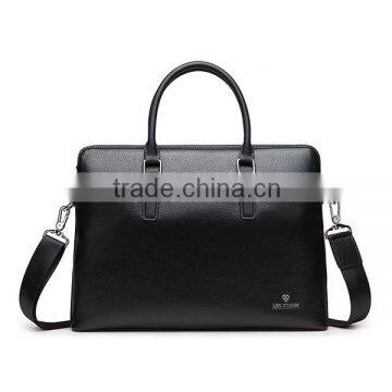 Stylish hot design laptop briefcase brand leather business briefcase for men