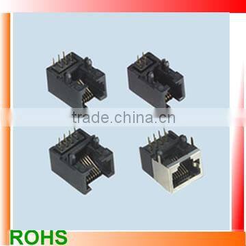 RJ45 Modular pcb network connector PCB Jack 8P LAN Connector