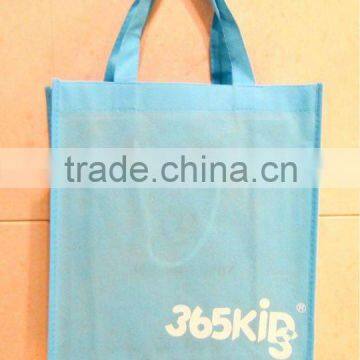 sky blue shopping bag