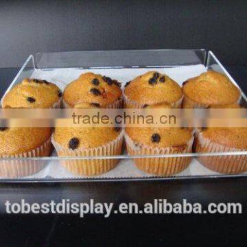 elegant clear acrylic cupcake display trays manufacturer