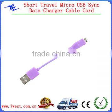 5 Wire Micro Mini USB Cable for Andriod phone,Short Mini USB Cable for Samsung