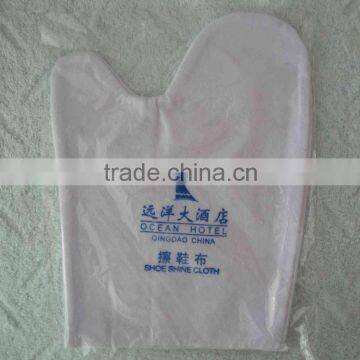 Disposable Finger Shape Hotel Cotton Shoe Mitt