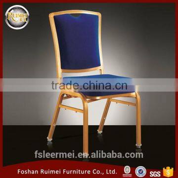 2016 Newest Ruimei colorful OEM metal aluminum banquet chair for restaurant