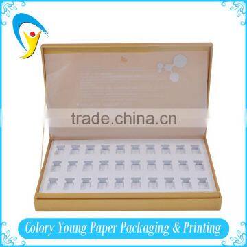 Custom Gold Card Paper Wooden Packaging Boxes