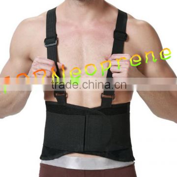 High quality Back Brace Lumbar Support Belt Adjustable Straps Pain Relief Neoprene Strap