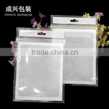11*17cm(4.33*6.7")original Printing Packaging Pouch Hair Accessories Cheap Plastic Zipper Bag photo-2