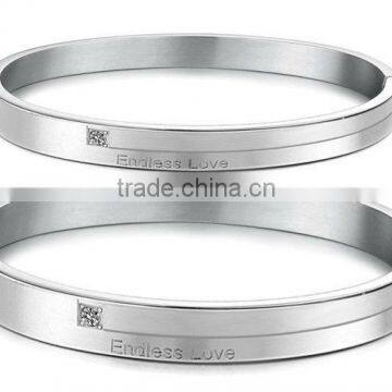 2013 Charm Stainless Steel Bangles Men Bangles With Big Women Bracelet