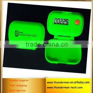 Digital Single Function Pedometer ,digital flip pedometer