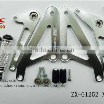 XRM assemble motorcycle footrest/motorcycle tuning parts/motorcycle aluminum parts