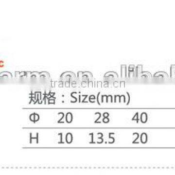 Chrome Semi Ball Decorative Mirror Screw Caps photo-4