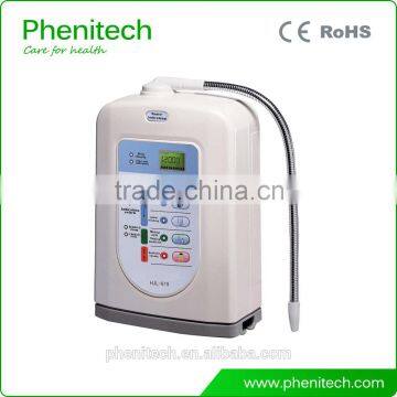 White color 5 Plates alkaline water ionizer machine with PH from 5.0-9.5