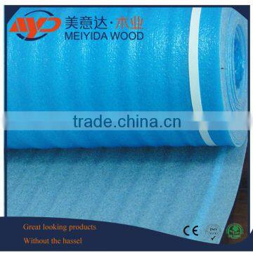 EVA foam blue underlayment back laminate floor