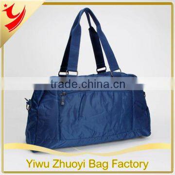 Navy Fashion Blue Duffle Bag With Strong Shoulder