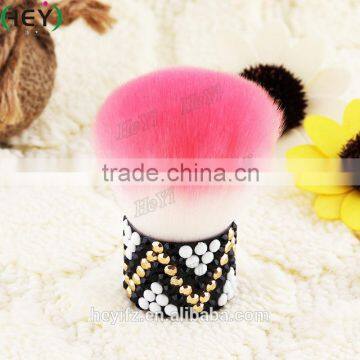 2016 Best Seller Synthetic Hair Mixed Color Diamond Handle Kabuki Brush