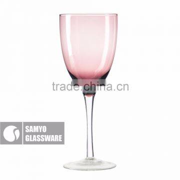 SAMYO Handcrafted Home Restraunt Usage Hot Sale Custom Red Wine Glass With Color photo-2