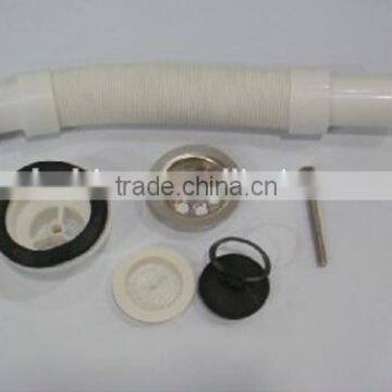 Bathroom accessory work with Flip Basin drainer PVS drainer pipe for basin