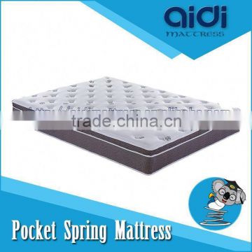 Vacuum Hilton Standard Hotel Pocket Spring Roll Up Compressed Mattress AI-1107