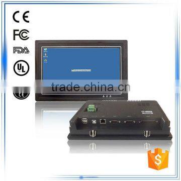 10.2 inch HMI ARM based corte x A8 embedded low-power cpu WIN CE System industrial touch panel pc